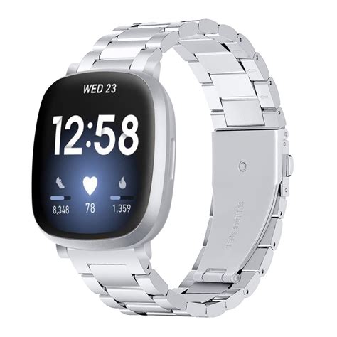 fitbit sense silver.